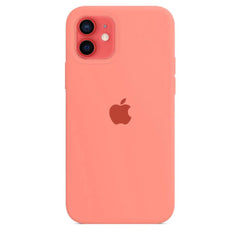 Husa Silicon pentru iPhone 12 Mini, Peach MOFT 