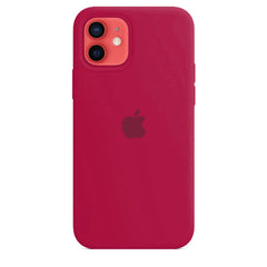 Husa Silicon pentru iPhone 12 Mini, Rose Red MOFT 