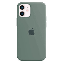 Husa Silicon pentru iPhone 12, Pine Green MOFT 