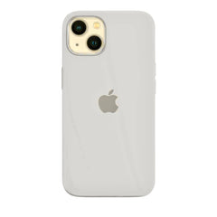 Husa Silicon pentru iPhone 13, Cream MOFT 