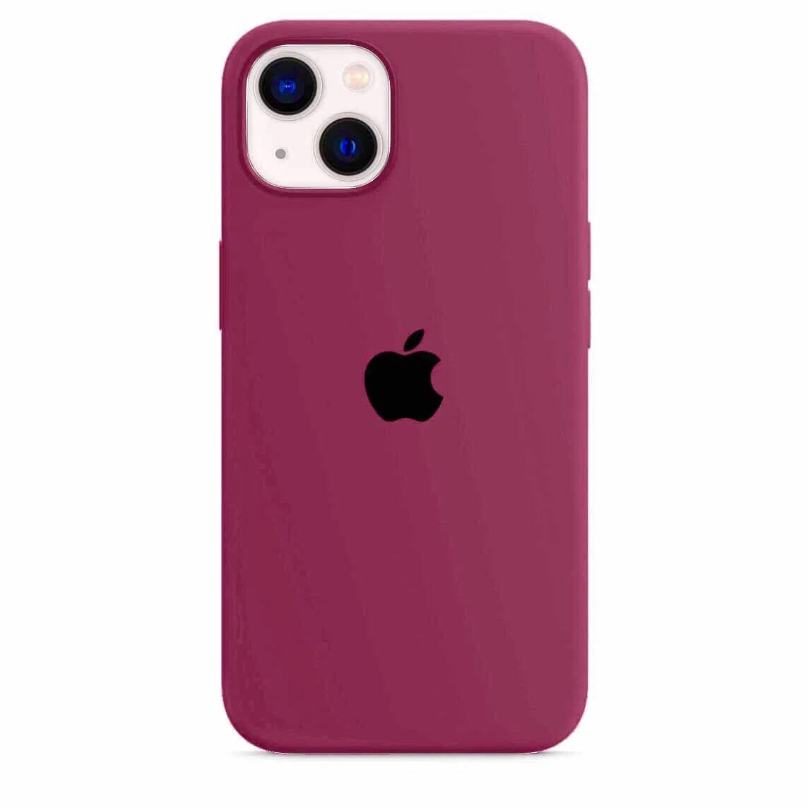 Husa Silicon pentru iPhone 13, Dark Rose MOFT 