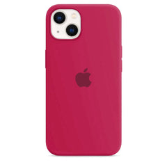 Husa Silicon pentru iPhone 13 Mini, Rose Red MOFT 