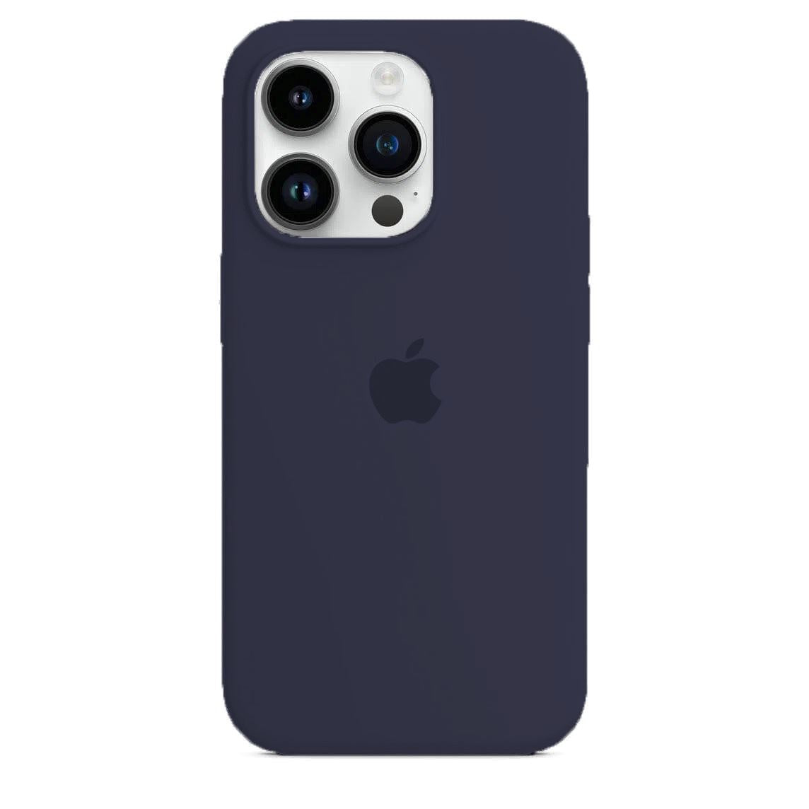 Husa Silicon pentru iPhone 13 Pro Max, Midnight Blue MOFT 