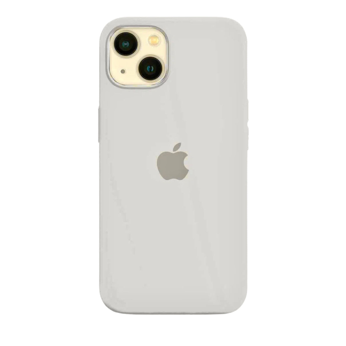 Husa Silicon pentru iPhone 14, Cream MOFT 