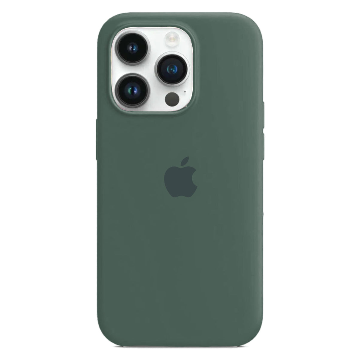 Husa Silicon pentru iPhone 14 Pro Max, Pine Green MOFT 