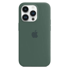 Husa Silicon pentru iPhone 14 Pro Max, Pine Green MOFT 