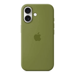 Husa Silicon pentru iPhone 16, Army Green MOFT 