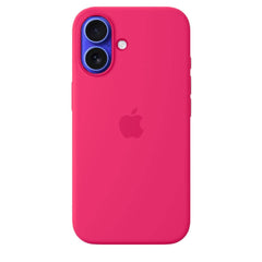 Husa Silicon pentru iPhone 16 Plus, Flash Pink MOFT 