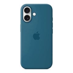 Husa Silicon pentru iPhone 16 Plus, Pacific Green MOFT 