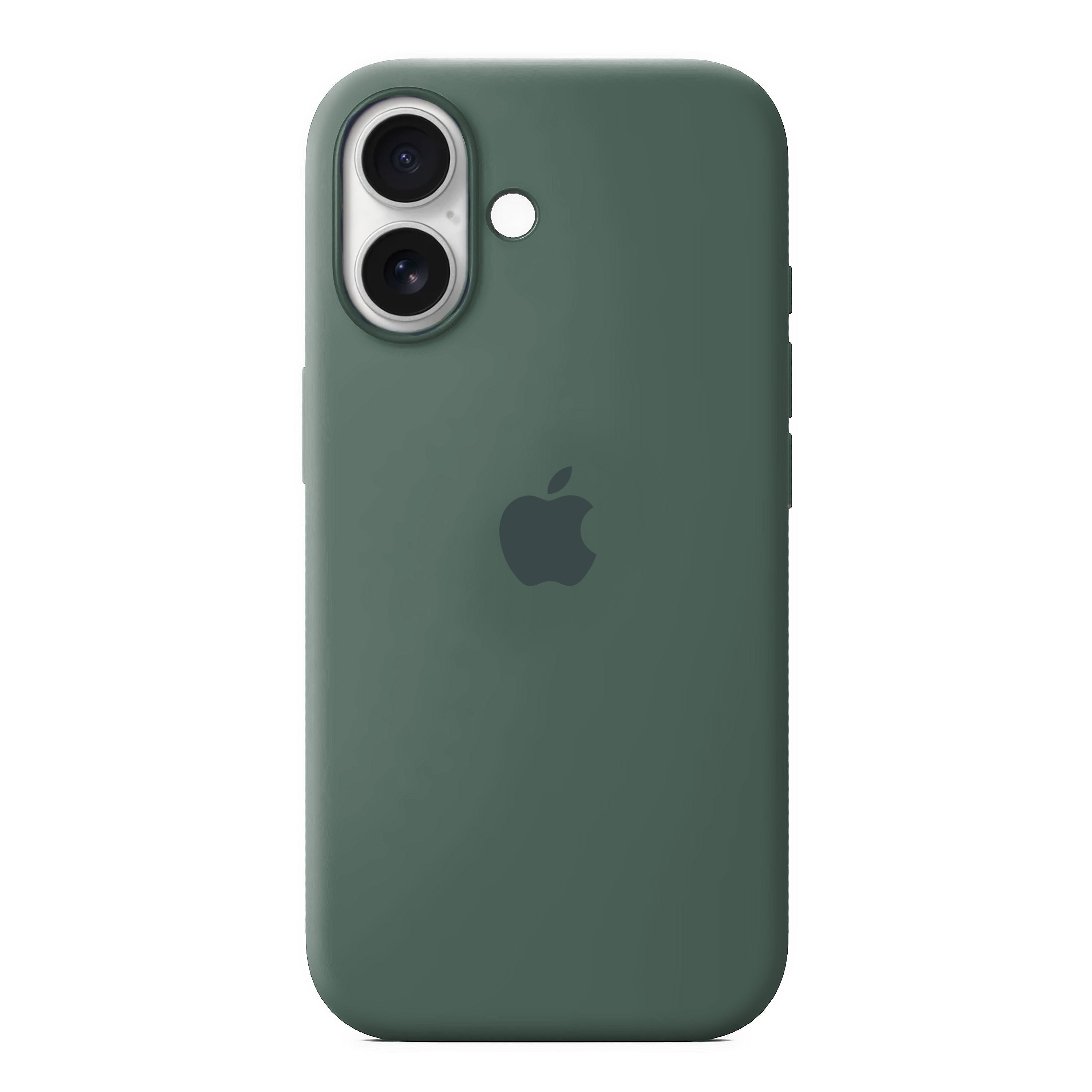 Husa Silicon pentru iPhone 16 Plus, Pine Green MOFT 