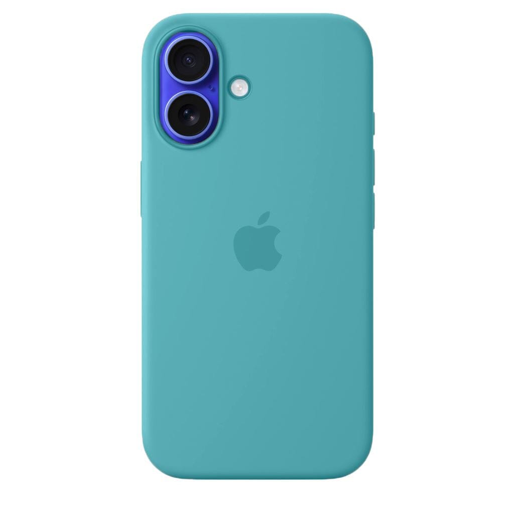 Husa Silicon pentru iPhone 16, Sea Blue MOFT 