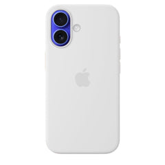 Husa Silicon pentru iPhone 16, White MOFT 