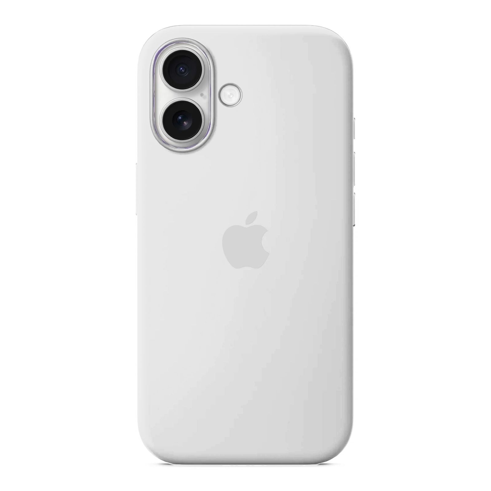 Husa Silicon pentru iPhone 16, White MOFT 
