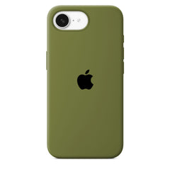 Husa Silicon pentru iPhone 16E, Army Green MOFT 
