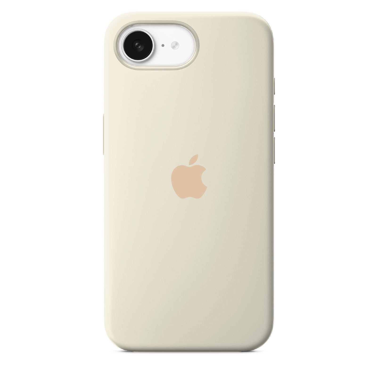 Husa Silicon pentru iPhone 16E, Cream MOFT 