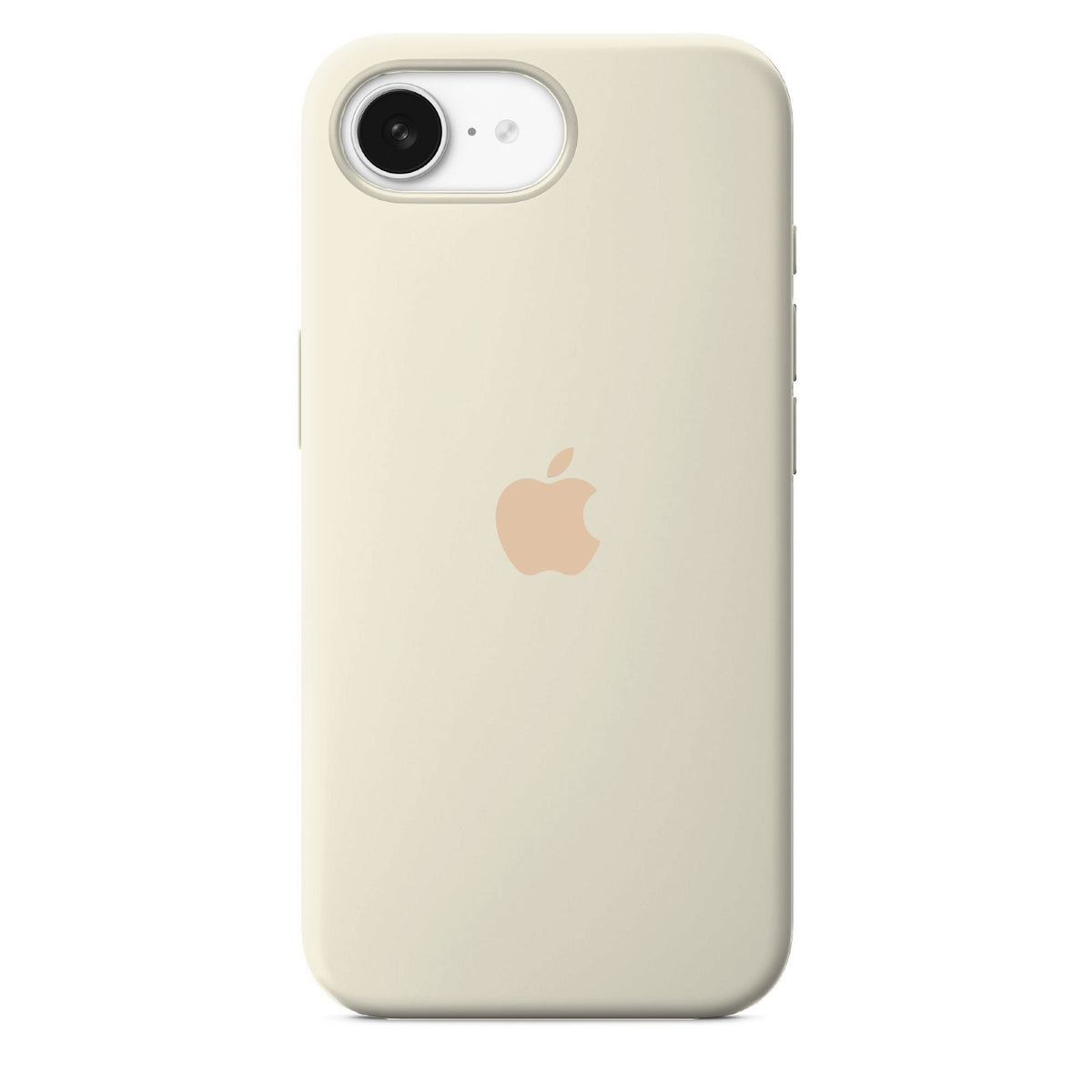 Husa Silicon pentru iPhone 16E, Cream MOFT 