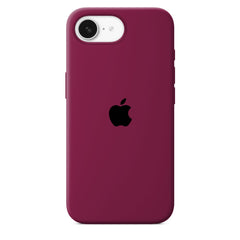 Husa Silicon pentru iPhone 16E, Dark Rose MOFT 
