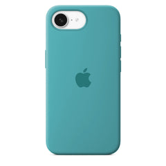 Husa Silicon pentru iPhone 16E, Sea Blue MOFT 
