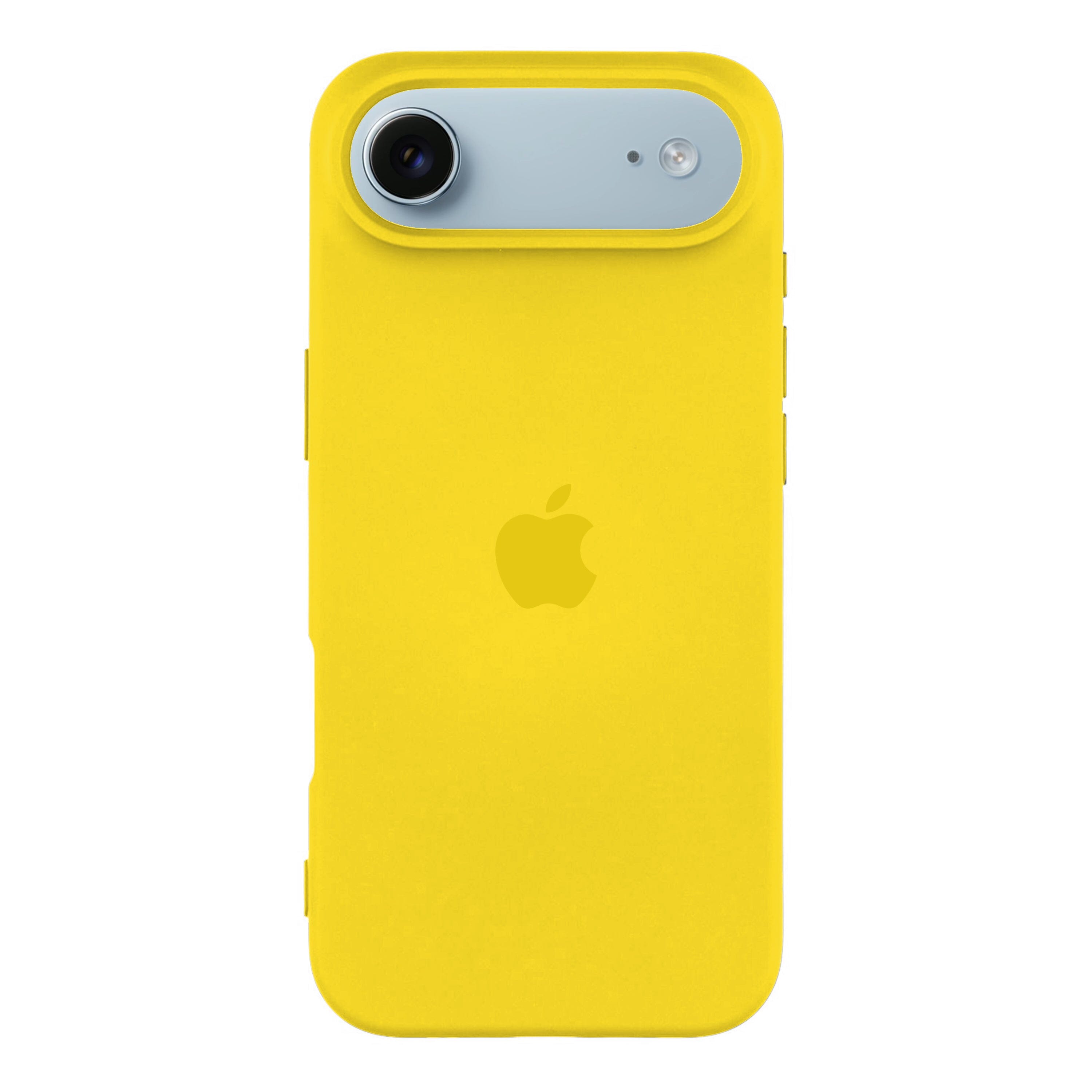 Husa Silicon pentru iPhone 17 Air, Canary Yellow MOFT 