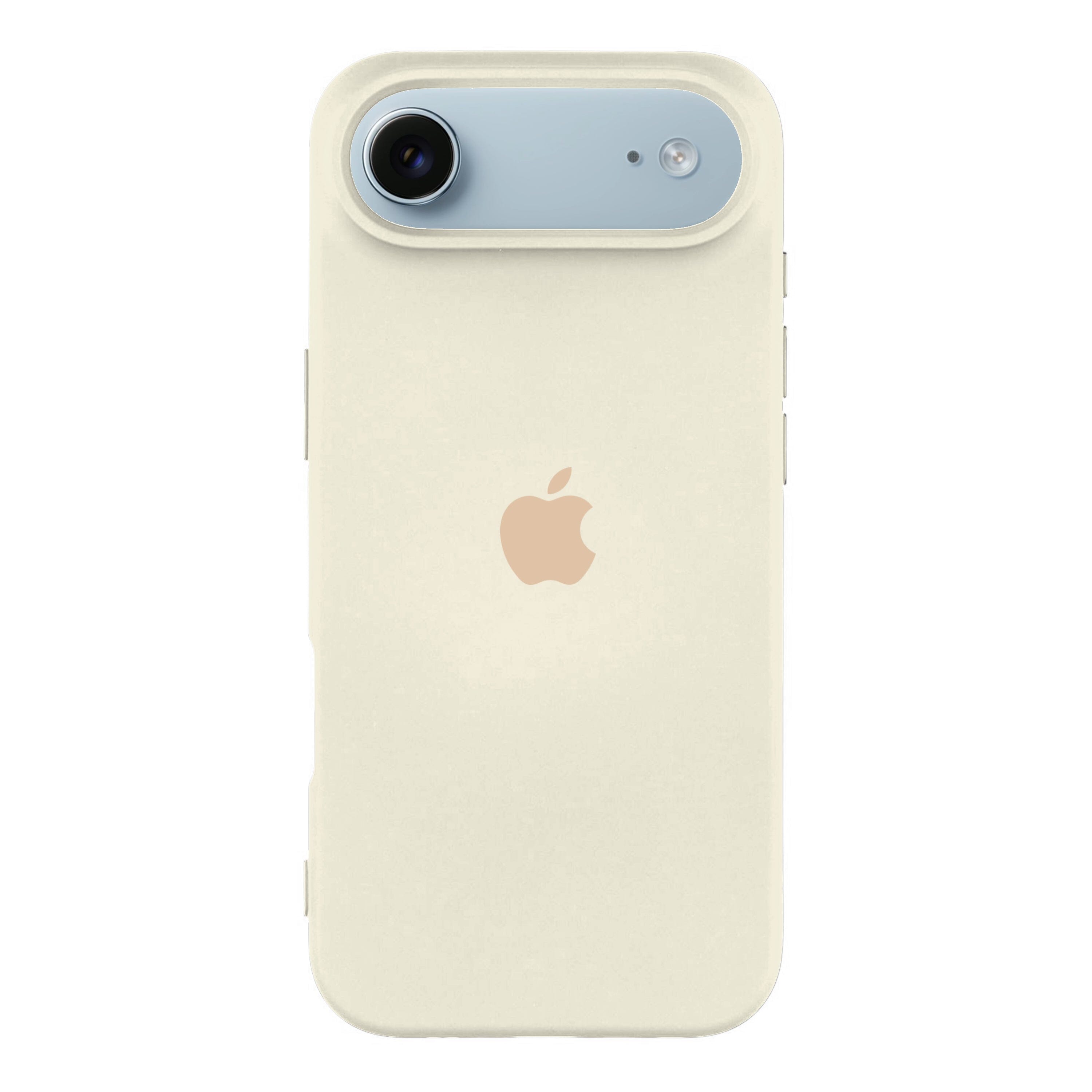 Husa Silicon pentru iPhone 17 Air, Cream MOFT 