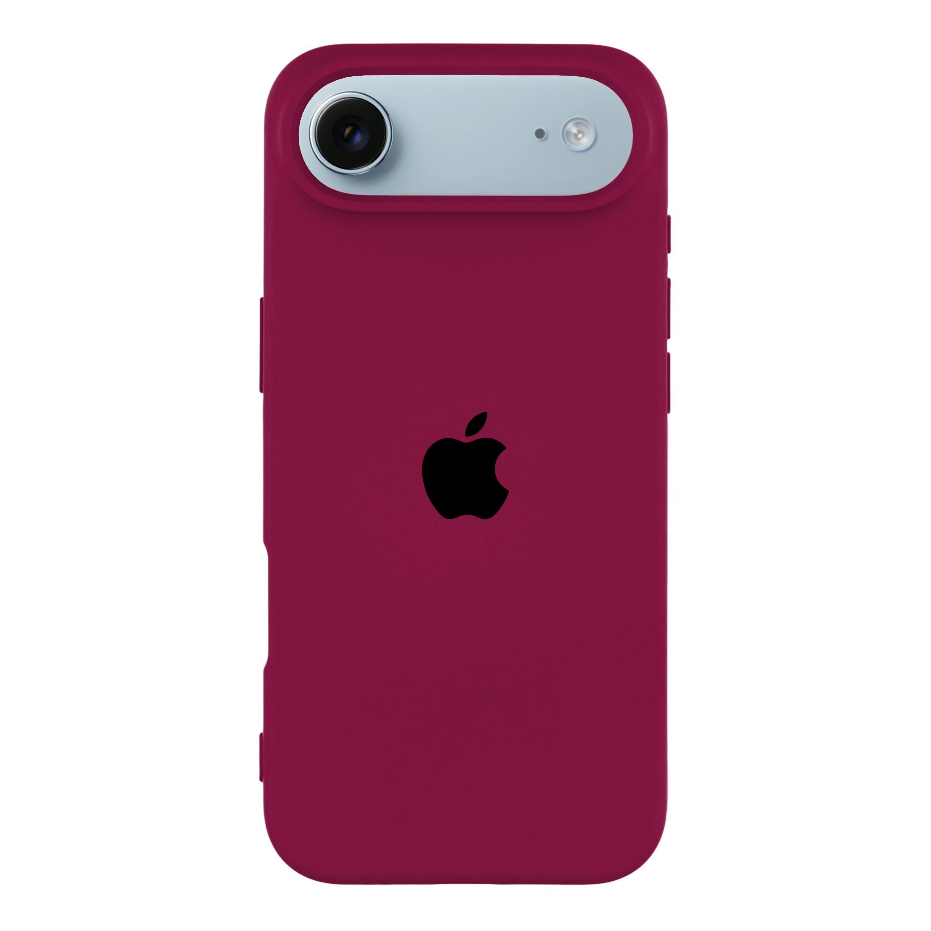 Husa Silicon pentru iPhone 17 Air, Dark Rose MOFT 