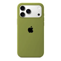 Husa Silicon pentru iPhone 17 Pro, Army Green MOFT 