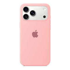 Husa Silicon pentru iPhone 17 Pro, Baby Pink MOFT 