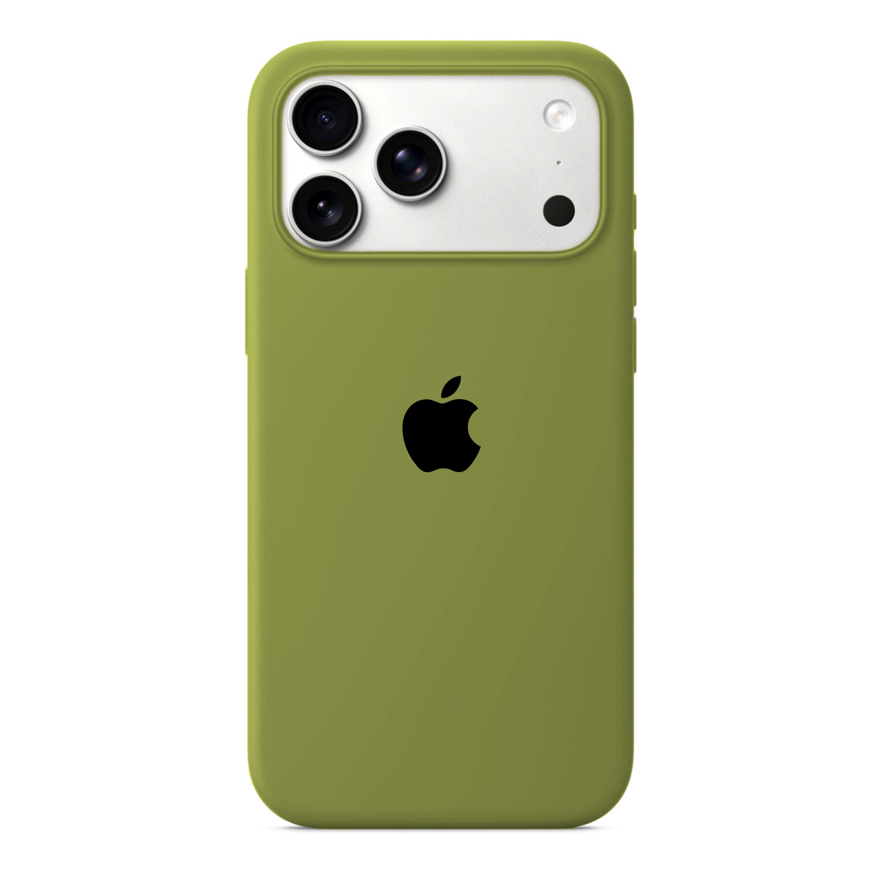 Husa Silicon pentru iPhone 17 Pro Max, Army Green MOFT 