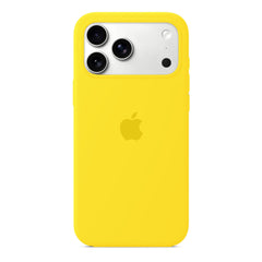 Husa Silicon pentru iPhone 17 Pro Max, Canary Yellow MOFT 