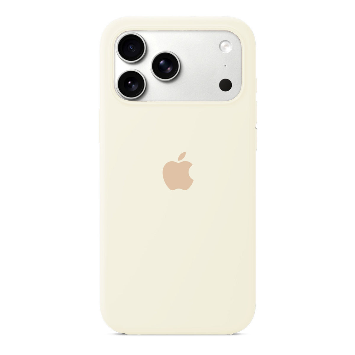 Husa Silicon pentru iPhone 17 Pro Max, Cream MOFT 