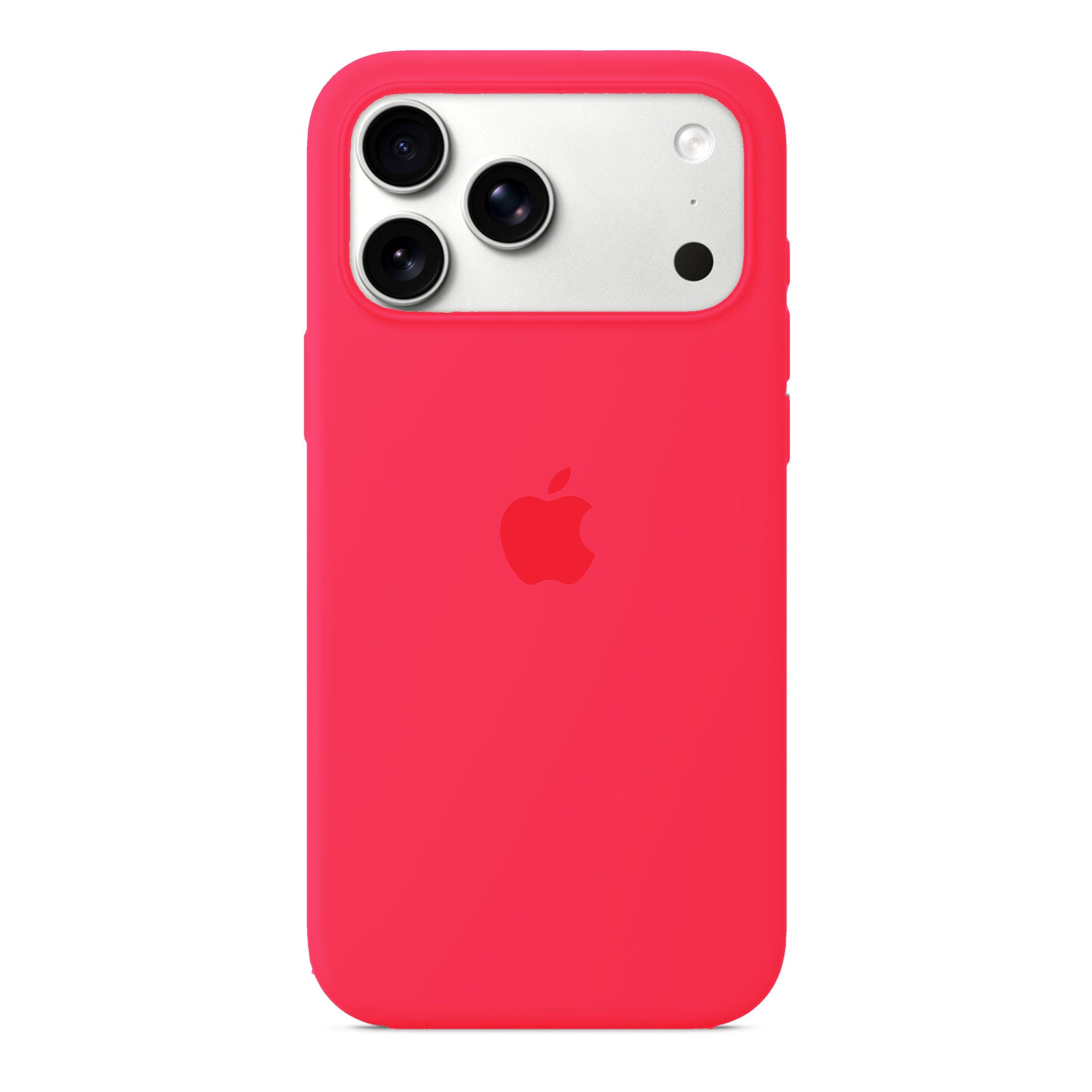 Husa Silicon pentru iPhone 17 Pro Max, Crimson Pulse MOFT 