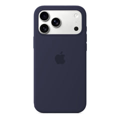 Husa Silicon pentru iPhone 17 Pro, Midnight Blue MOFT 