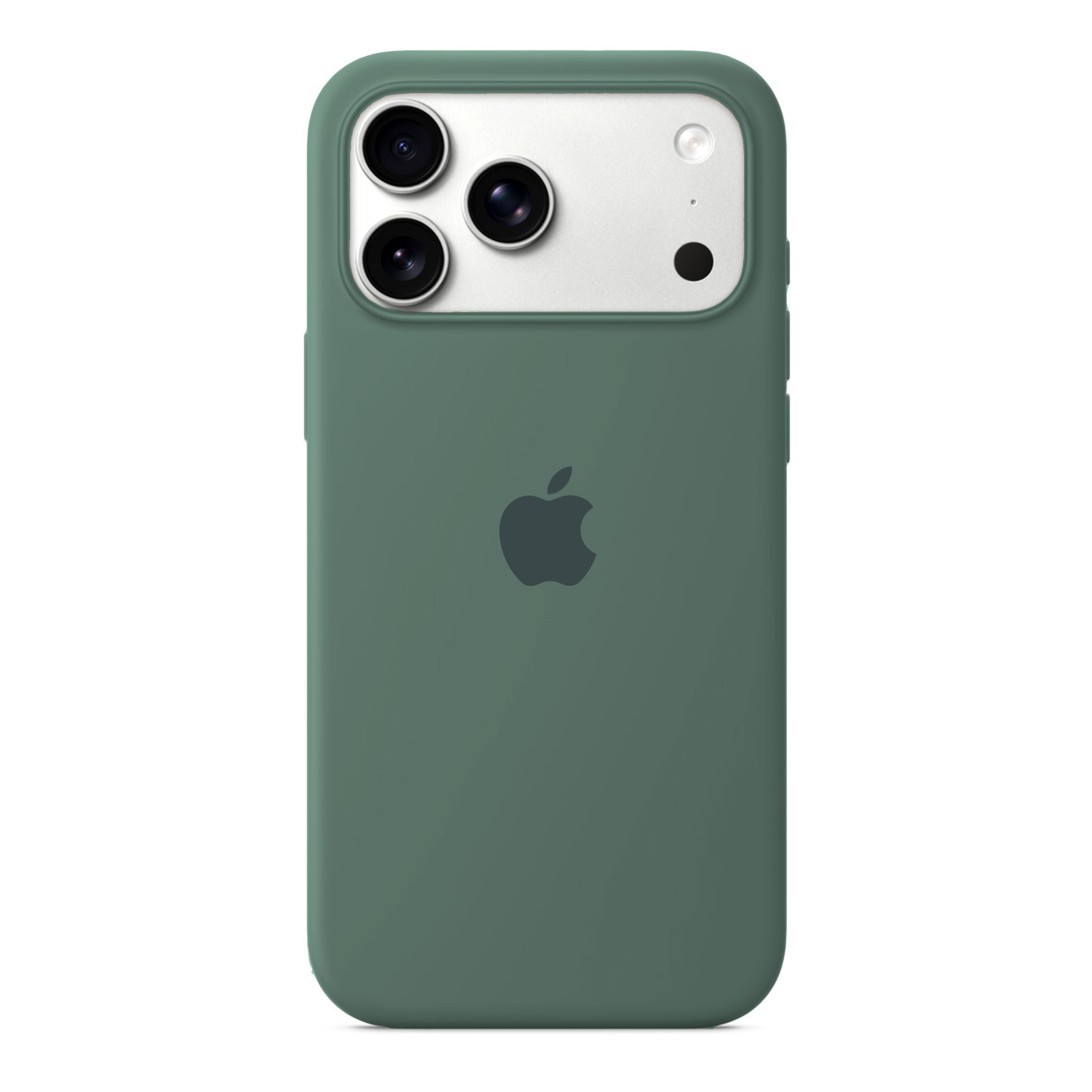 Husa Silicon pentru iPhone 17 Pro, Pine Green MOFT 