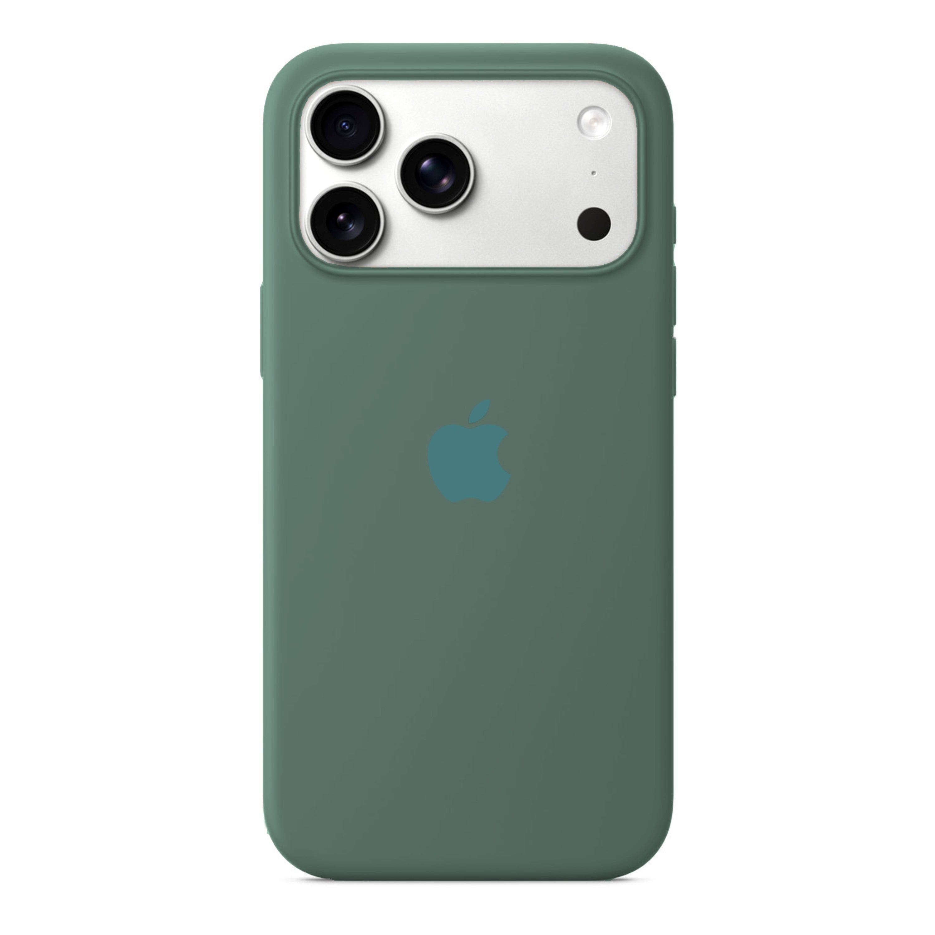 Husa Silicon pentru iPhone 17 Pro, Pine Green MOFT 