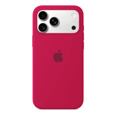 Husa Silicon pentru iPhone 17 Pro, Rose Red MOFT 