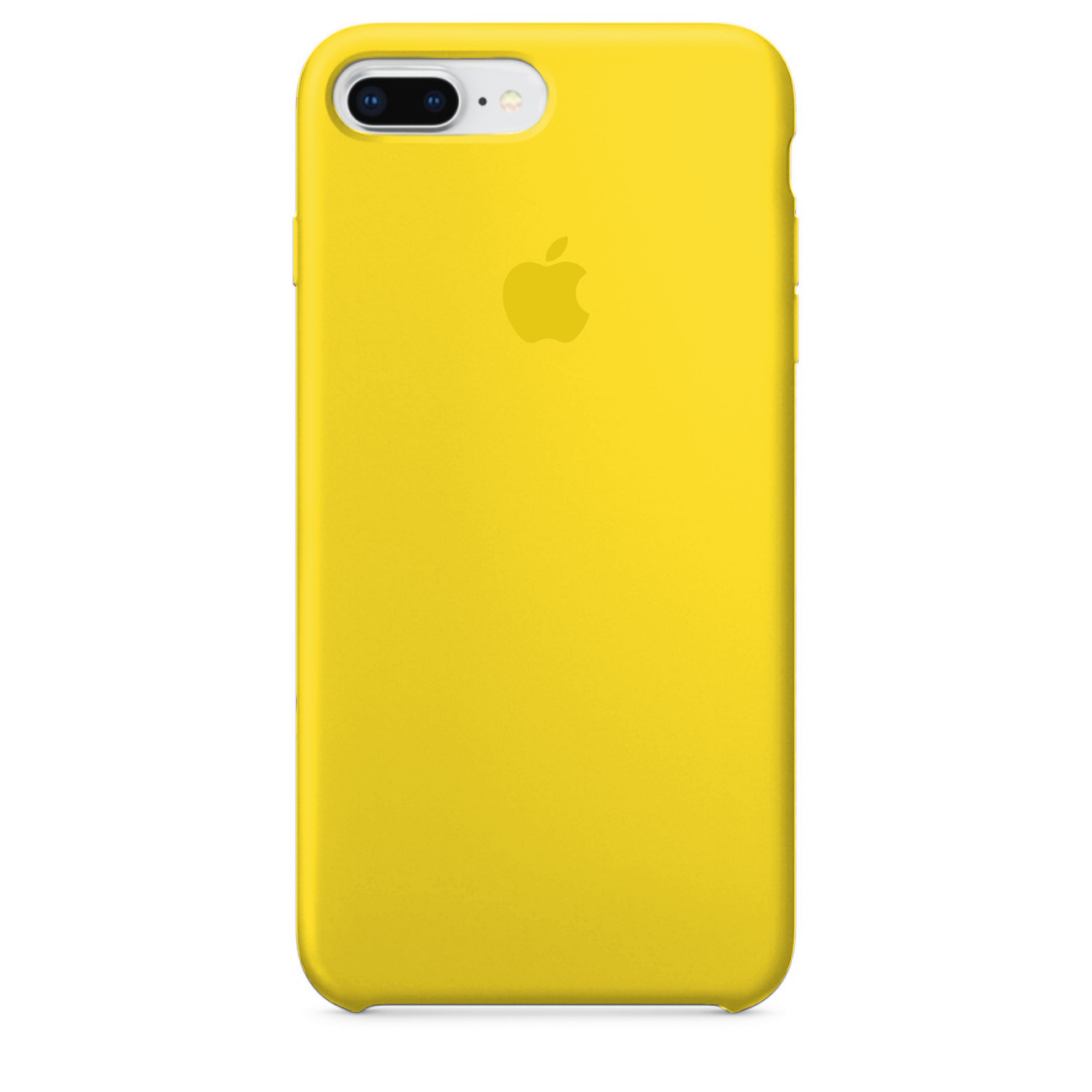 Husa Silicon pentru iPhone 8 Plus, Canary Yellow MOFT 