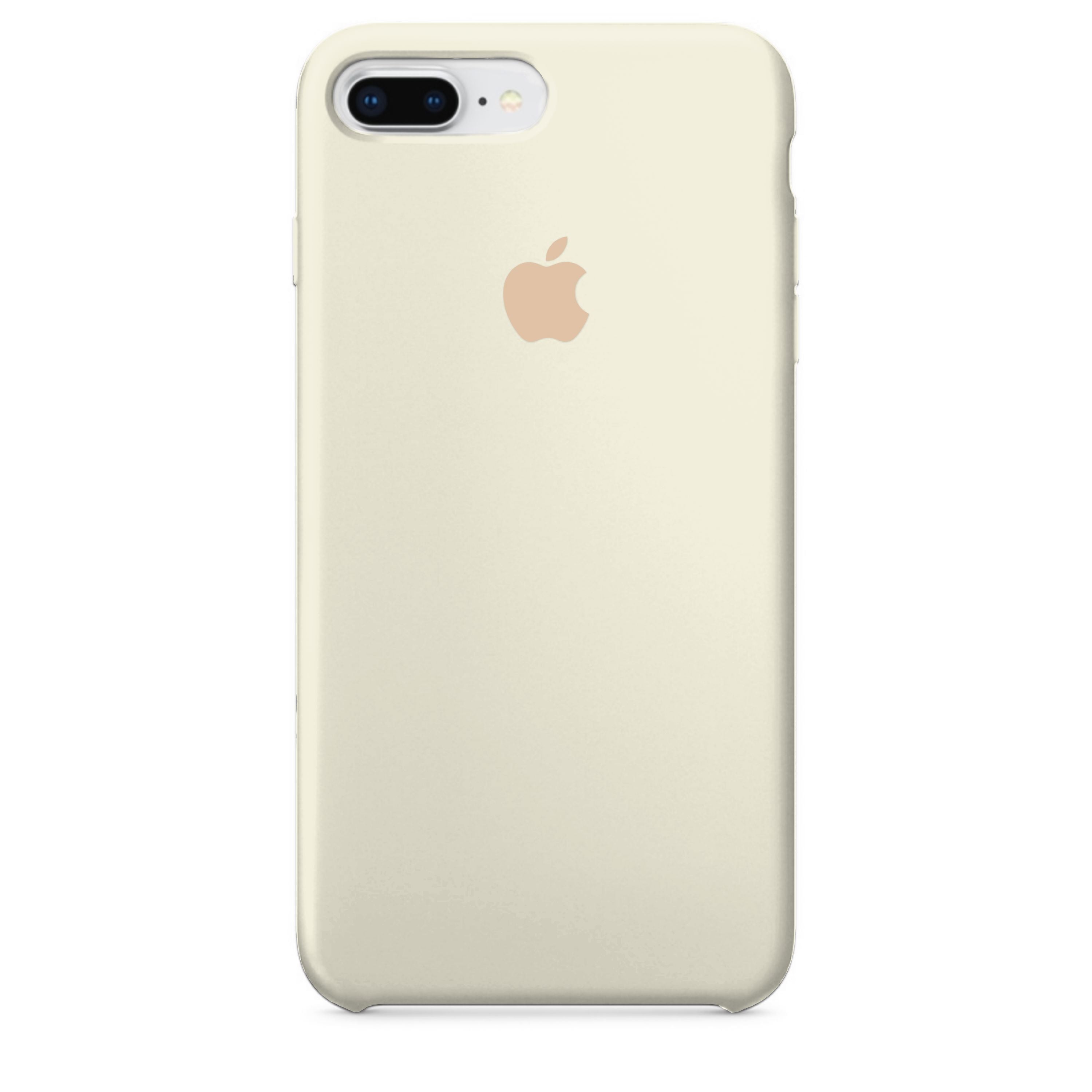 Husa Silicon pentru iPhone 8 Plus, Cream MOFT 