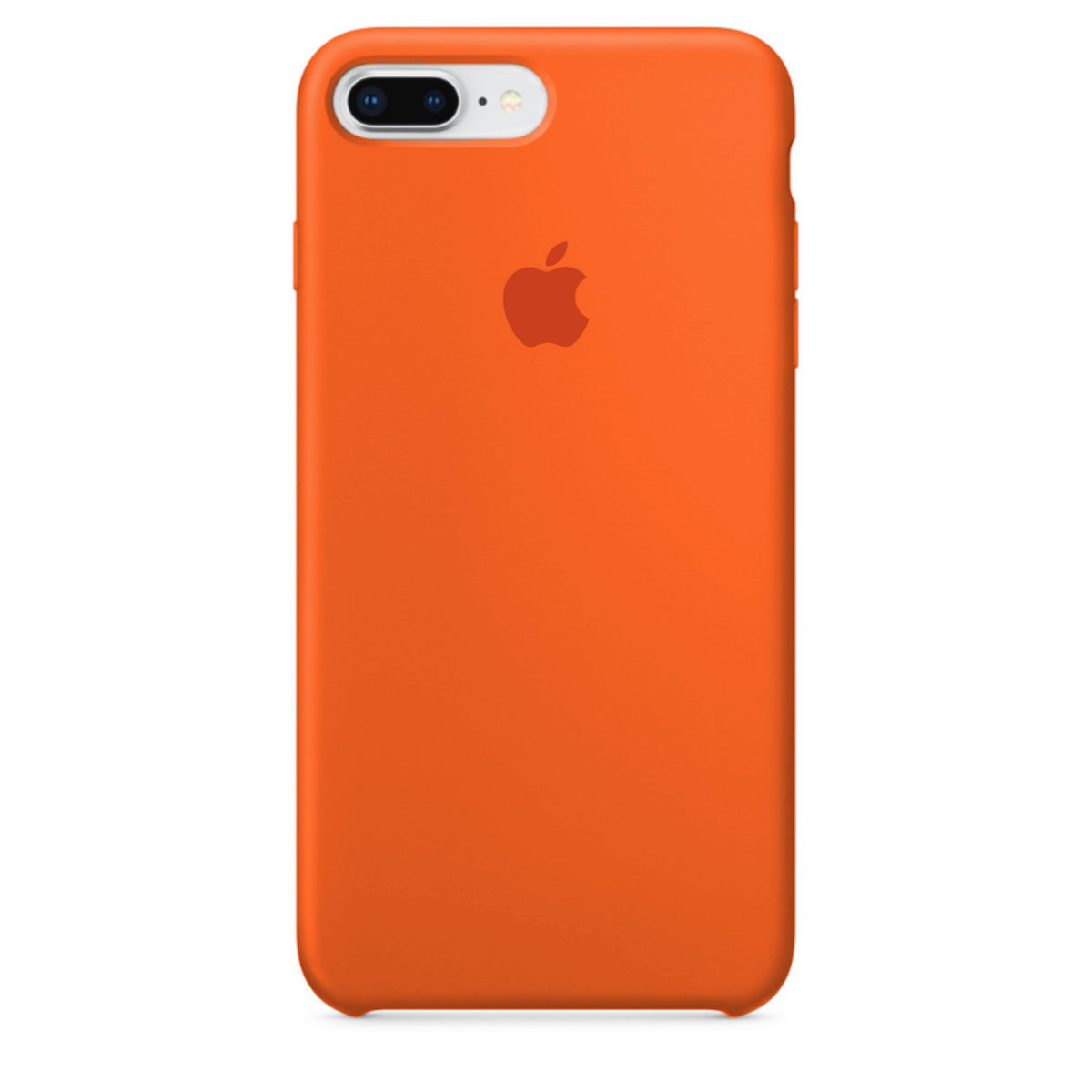 Husa Silicon pentru iPhone 8 Plus, Orange MOFT 