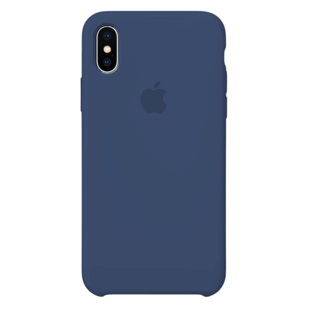 Husa Silicon pentru iPhone X, Blue Jeans MOFT 