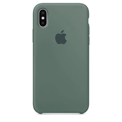 Husa Silicon pentru iPhone X, Pine Green MOFT 