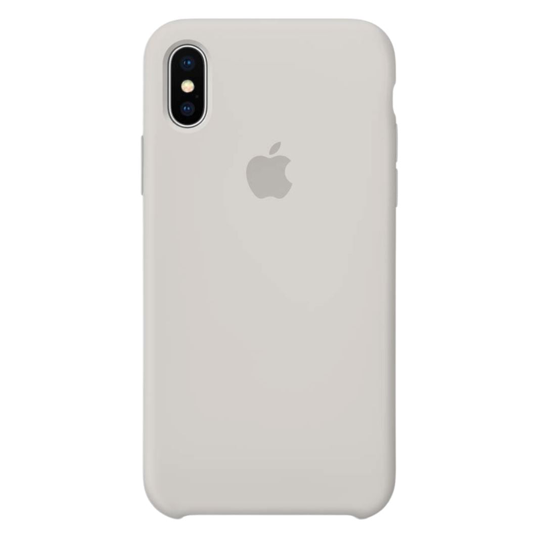 Husa Silicon pentru iPhone Xs, Cream MOFT 