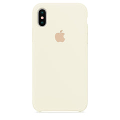 Husa Silicon pentru iPhone Xs, Cream MOFT 