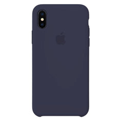 Husa Silicon pentru iPhone Xs, Midnight Blue MOFT 