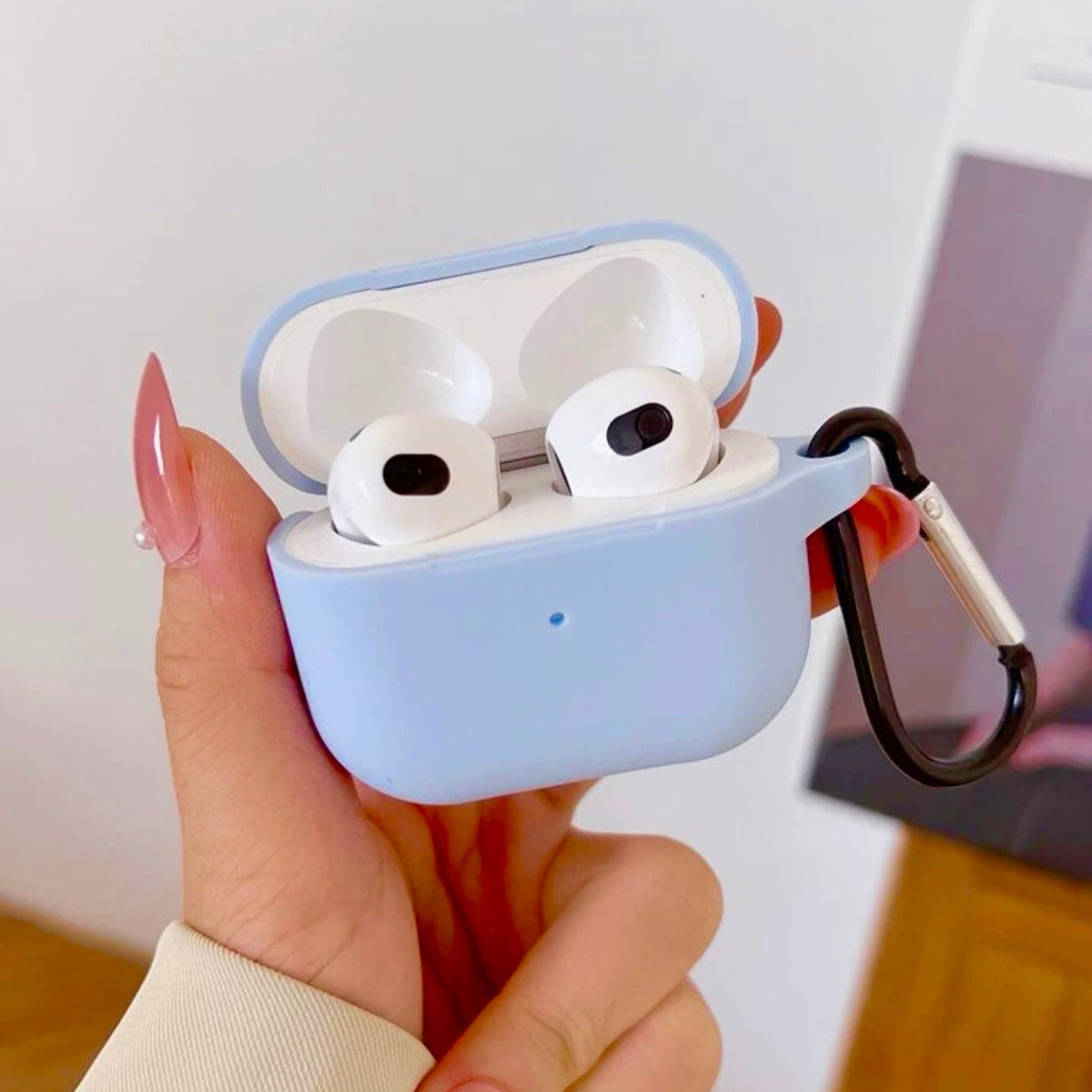 AirPods Pro Silicone Case Baby Blue Anca's Store 