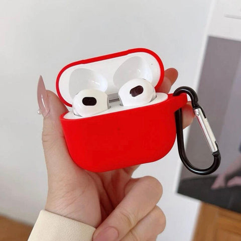 AirPods Pro Silicone Case Red Anca's Store 