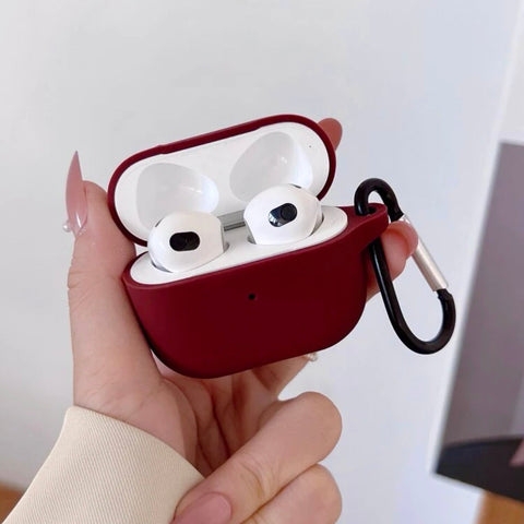 AirPods Pro Silicone Case Rose Red Anca's Store 