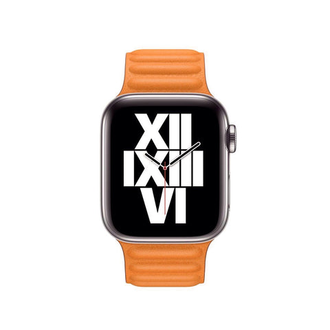 Apple Watchband California Leather Poppy MOFT 
