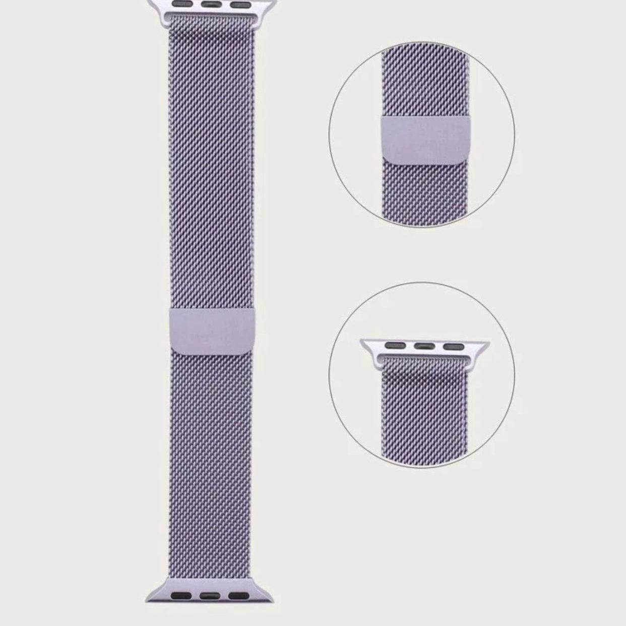 Apple Watchband Milanese Lavender Anca's Store 