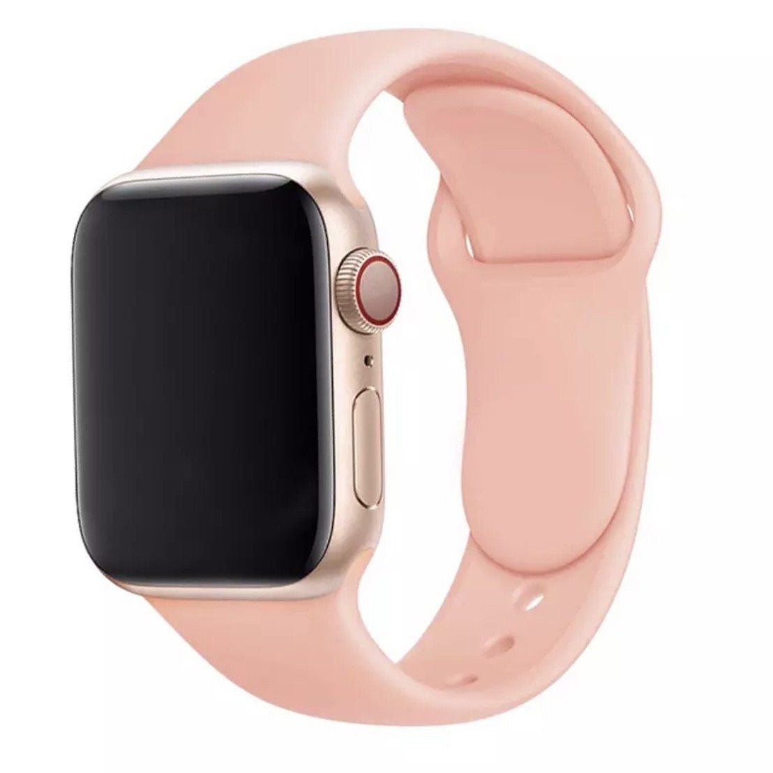 Apple Watchband Silicone Baby Pink Anca's Store 