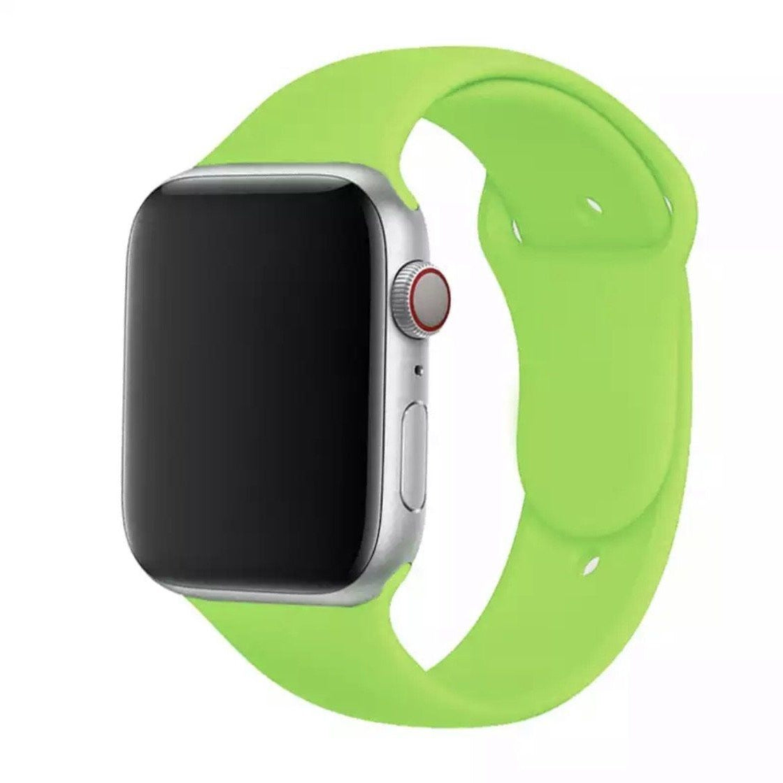 Apple Watchband Silicone Crazy Green Anca's Store 